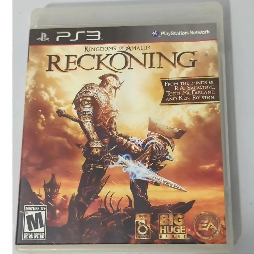 Kingdoms of Amalur‎ Reckoning Sony PlayStation 3 PS3 CIB + Manual Complete!